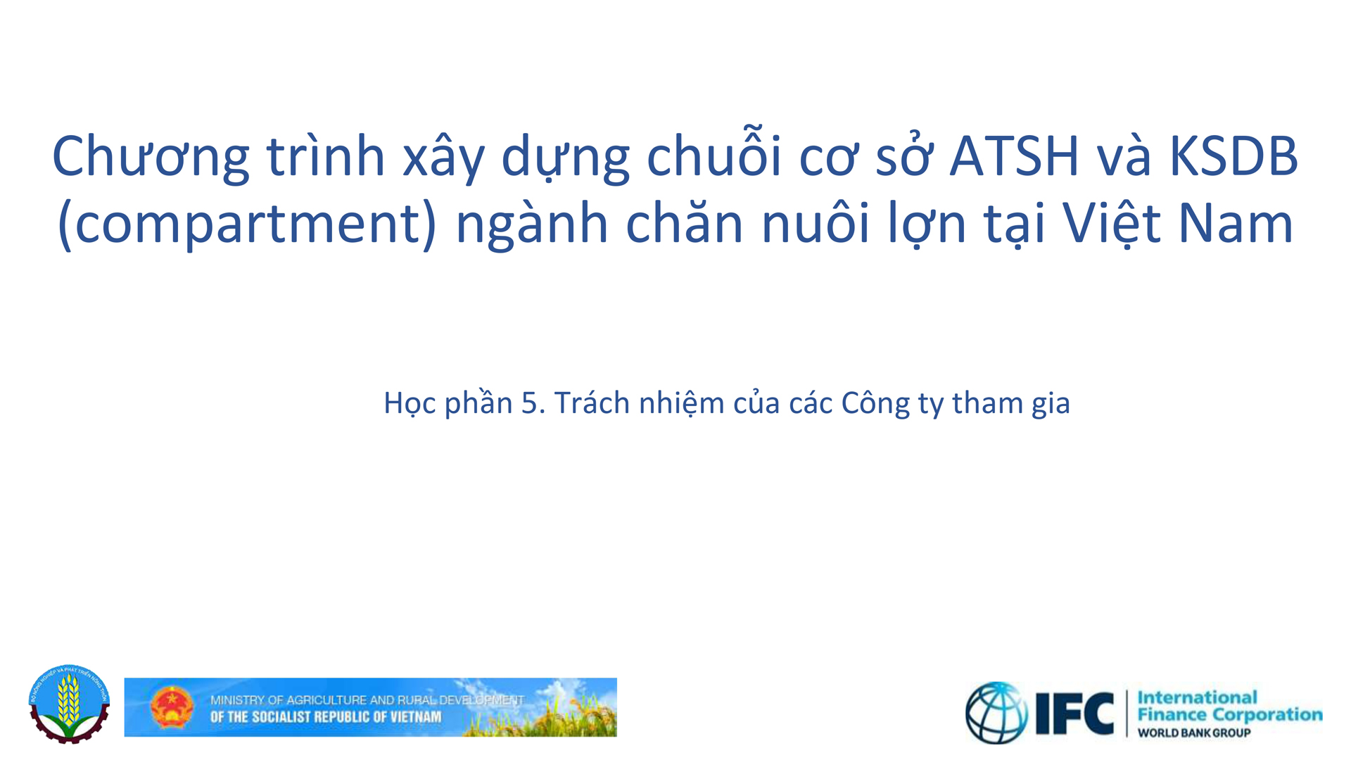 Học phần 5: Trách nhiệm của các Công ty tham gia-371